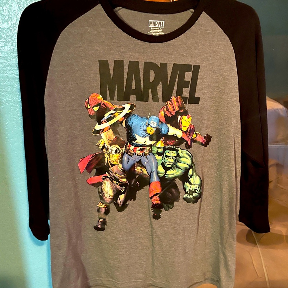 Marvel 3/4 sleeve